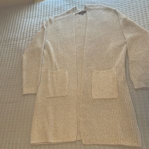 Lulu’s long sweater cardigan
